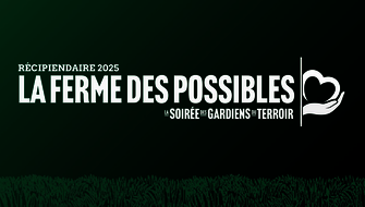 Récipiendaire Sécurité alimentaire - Soirée des Gardiens du Terroir 2025